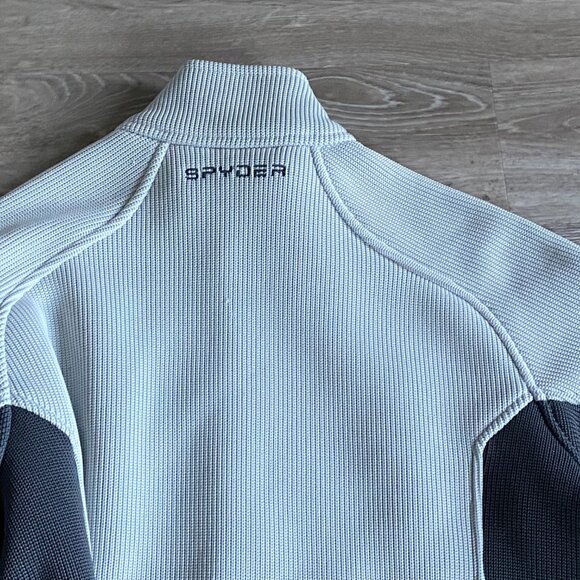 Spyder Foremost Full Zip Heavyweight Chunky Stryke Fleece Sport Sweater Jacket L - Picture 5 of 12